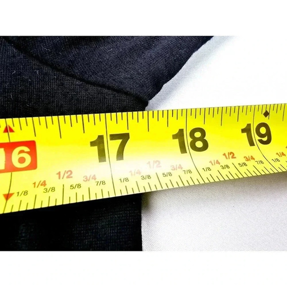 Ronen Chen Size 3 Women's Black Long Sleeve Ruffle Pig Tail Style Pullover Top - Picture 2 of 8